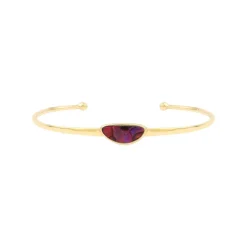 Lhasa bangle bracelet - red