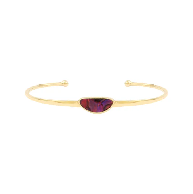 Lhasa bangle bracelet - red