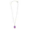 Louise Adjustable Long Necklace - Mauve