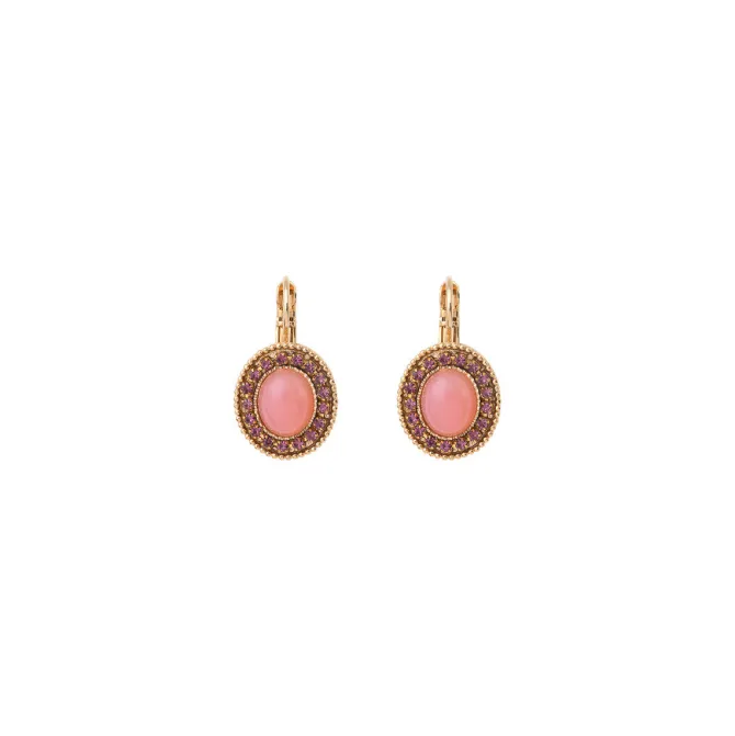 Louise sleeper earrings - roses