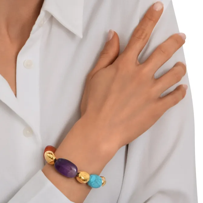 Loulou Adjustable Bracelet - Multicolored