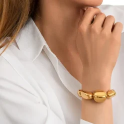 Loulou adjustable bracelet - gold
