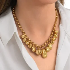Loulou adjustable necklace - gold