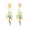 Loulou clip-on earrings - multicoloured
