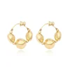 Loulou delicate hoop earrings - gold