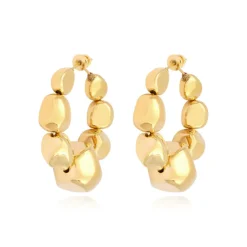 Loulou hoop earrings - gold
