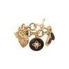 Lucky Charm Flexible Chain Bracelet - Red