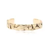 Lucy adjustable bangle bracelet - white
