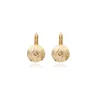 Lucy thin sleeper earrings - white