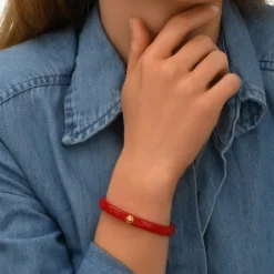 Masseria bangle bracelet - coral