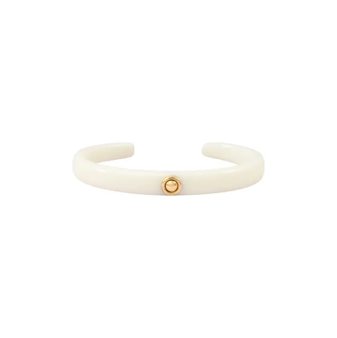 Masseria bangle bracelet - white