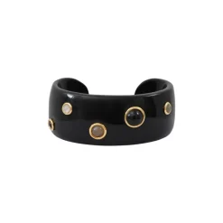 Masseria cuff bracelet - black