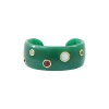 Masseria cuff bracelet - green