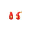 Masseria fine post earrings - coral