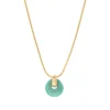 Masseria pendant necklace - turquoise