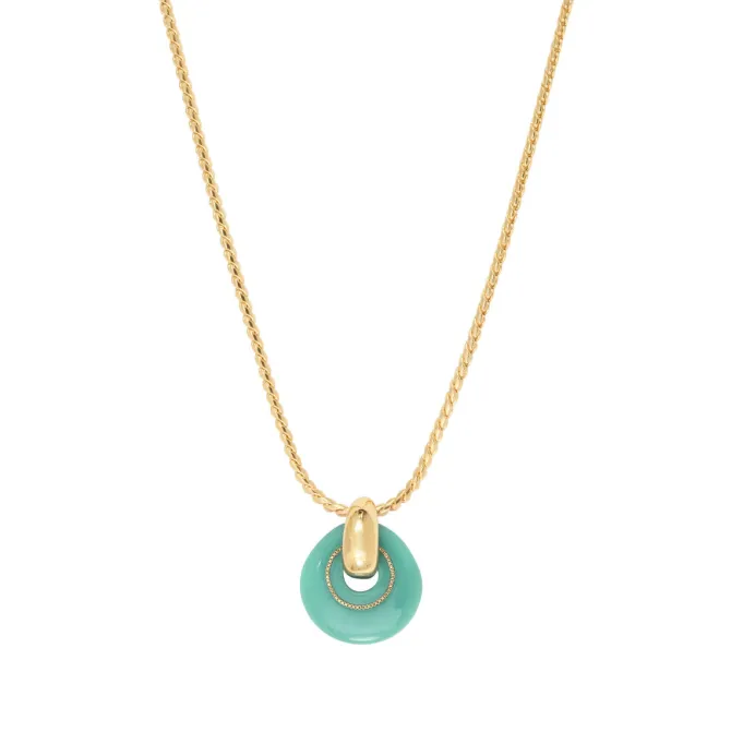 Masseria pendant necklace - turquoise