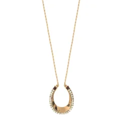 Ninon long necklace - mother-of-pearl