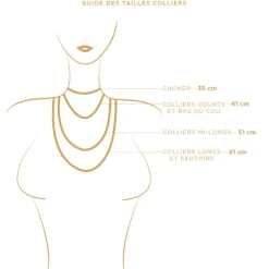 Ninon long necklace - turquoise