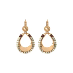 Ninon sleeper earrings - mother-of-pearl