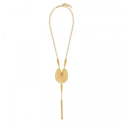 Noor long necklace - pink