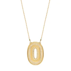 Noor pendant necklace - gold