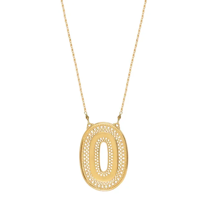 Noor pendant necklace - gold
