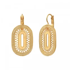 Noor sleeper earrings - gold