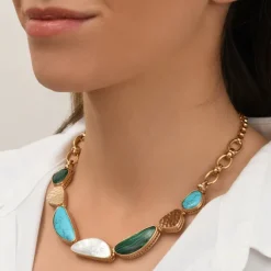 Noto necklace - green