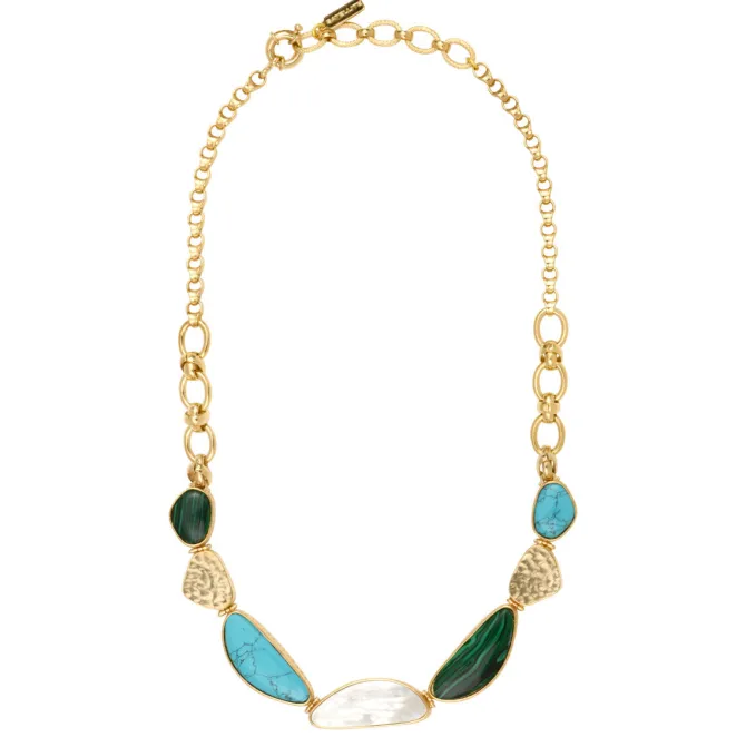 Noto necklace - green