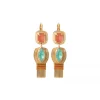 Novelty Sun Sleeper Earrings - Multicolored