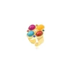Océane Adjustable Wide Ring – Multicolored
