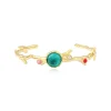 Océane thin bangle bracelet – turquoise
