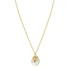 Positano Adjustable Pendant Necklace - White