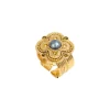 Positano adjustable ring - white