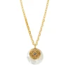 Positano chain necklace - white