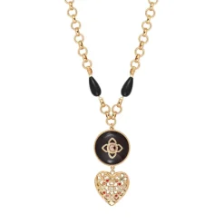 Prestige pendant necklace - red