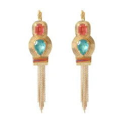 Sun sleeper earrings - multicolored