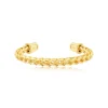 Tess adjustable bangle bracelet - gold