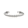 Tess Adjustable Bangle Bracelet - Silver