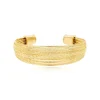 Tess bangle bracelet - gold