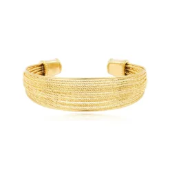 Tess bangle bracelet - gold