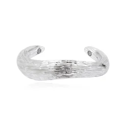 Zaza cuff bracelet - silver