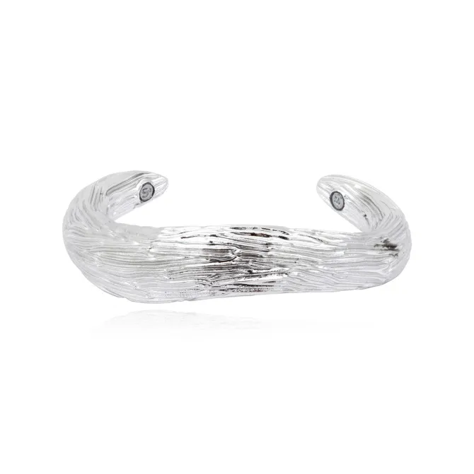 Zaza cuff bracelet - silver