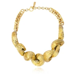 Zaza short necklace - gold